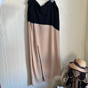 Poetic Justice skirt from Nordstrom.black and tan Size 3x.